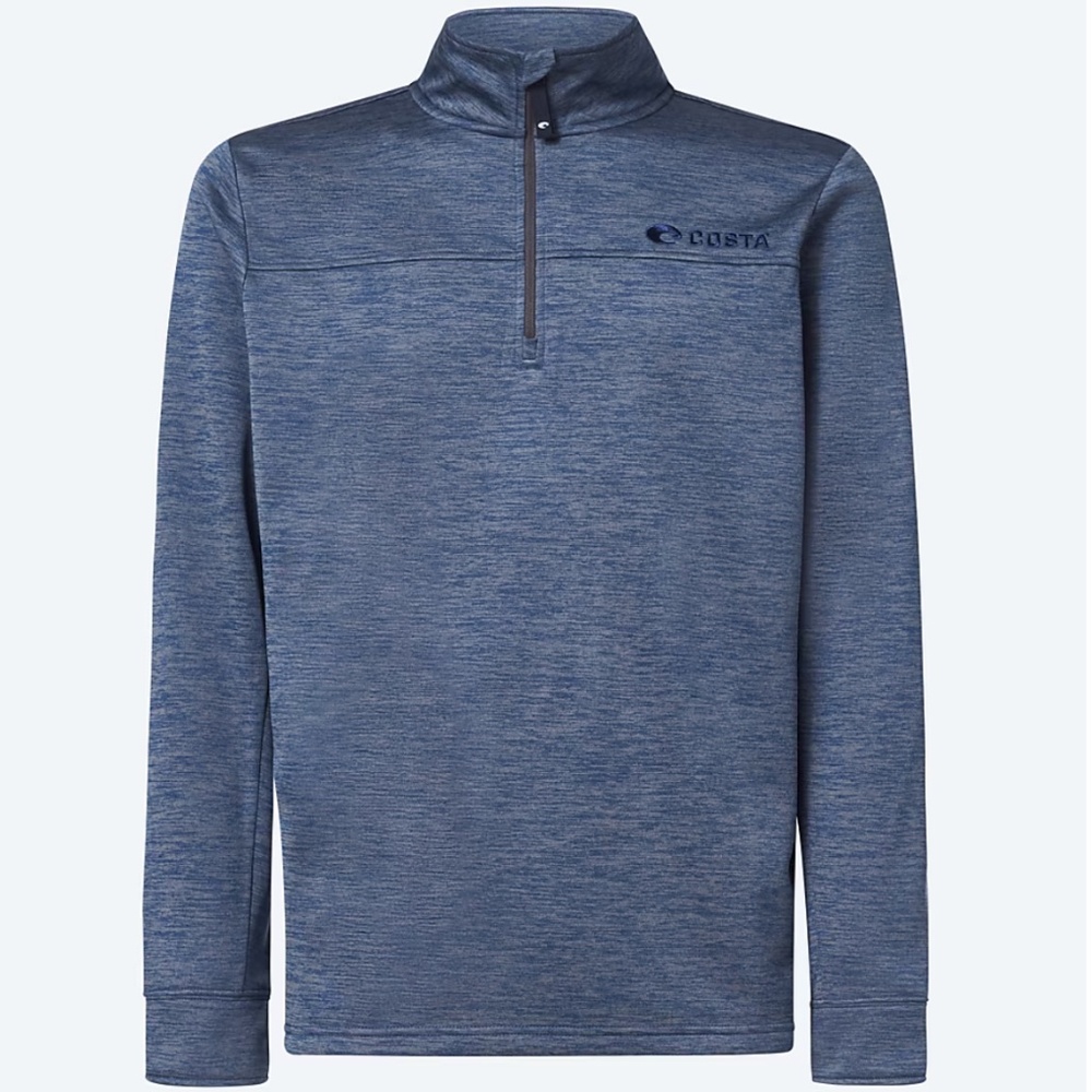 Costa Harbor Quarter Zip Technical Fleece Lined Shirt Size Small UPF 30